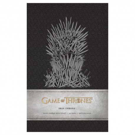 Journal Game Of Thrones: Iron Throne Libreta Pasta Dura Irone Throne