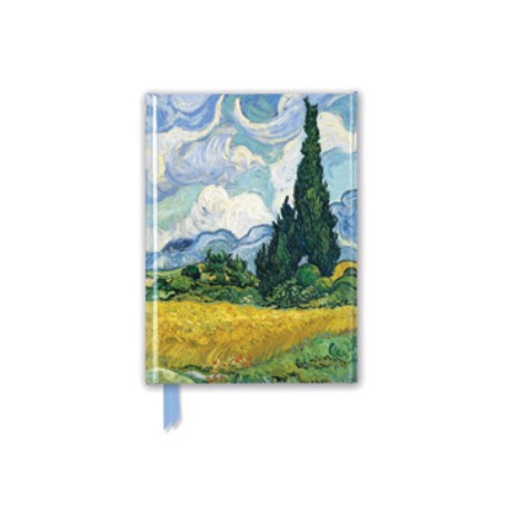 Van Gogh: Campo De Trigo Con Cipreses Libreta Pasta Dura Campo de Trigo con Cipreses