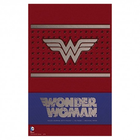 Journal Dc Comics: Wonder Woman Libreta Pasta Dura Wonder Woman