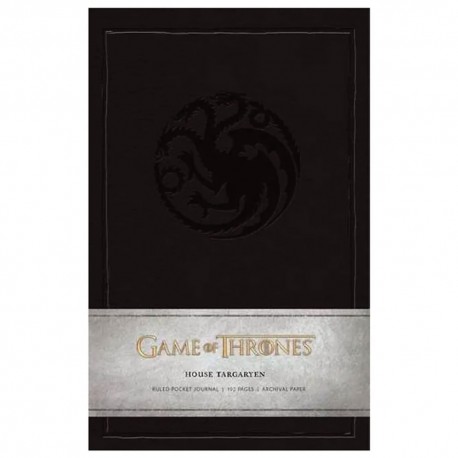 Journal Game Of Thrones: House Targaryen Libreta Pasta Dura Targaryen